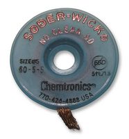 CHEMTRONICS 60-4-5 BRAID, DESOLDERING, NO CLEAN SD, 5FT