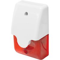SECO-LARM SL-1312-SA/R Mini Strobe Siren - Red Lens