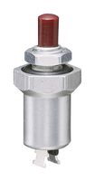 GRAYHILL 39-601 BLK PB SWITCH, SPST-NO-DM, 0.15A, 5V, PANEL