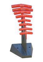 BONDHUS 13189 8 PIECE Balldriver Tip T-Handle Tool Set