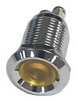 MALLORY SONALERT FL1M-12CA-1-Y2V LED YEL 12MM NUT 2VAC/DC STK £