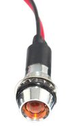 MALLORY SONALERT FL1M-12CW-1-Y2V LED YEL 12MM NUT 2VAC/DC STK £