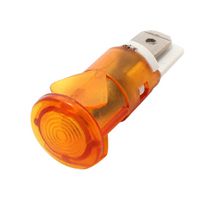 MALLORY SONALERT FL1P-12QJ-1-Y2V LED YEL 12MM SNAP 2VAC/DC STK £