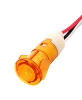MALLORY SONALERT FL1P-12QW-1-Y110V LED YEL 12MM SNAP 110VAC/DC STK £