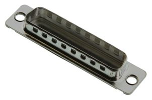 AMPHENOL COMMUNICATIONS SOLUTIONS L17D4K63125 DUST COVER, STEEL, 25POS, DSUB PLUG CONN