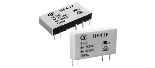 HF41F: Ultra-Slim 5mm Subminiature Power Relay