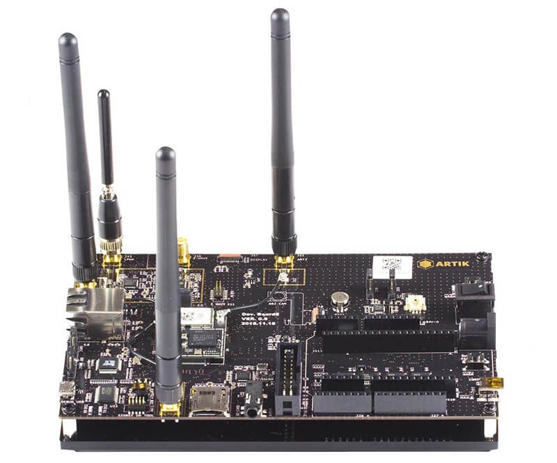 Fig.7: Samsung Artik 520 IoT sensor communications development kit