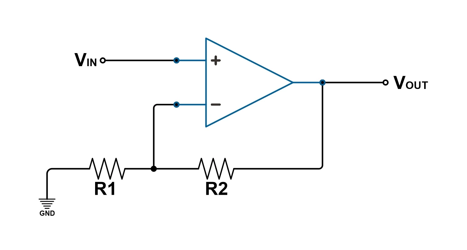 non-inverting-op-amp-gain-diagram-schemas-wiring